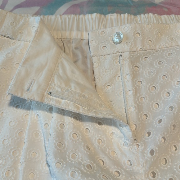 Halogen Cotten Eyelet Shorts NWT - Picture 4 of 7